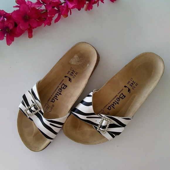 birkenstock zebra print
